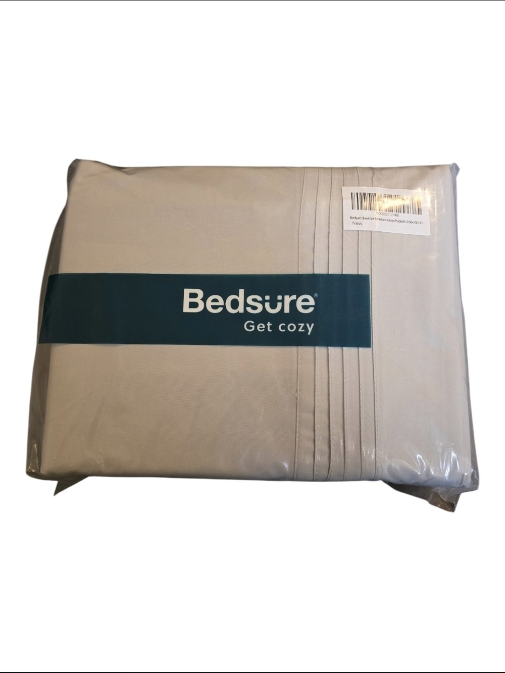 Bedsure Moisture-Wicking Sheet Set Size Twin XL Grey